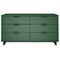Manhattan Comfort Granville 55.07 Double Wide Dresser in Sage Green DR-5033 - alternate 1